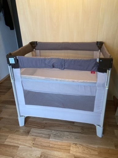 Aprica アップリカ ココネルエアー 公式 ベビーベッド 付属品完備