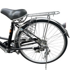 WEEKDAY 自転車 ブラック 黒 防犯登録解除済み