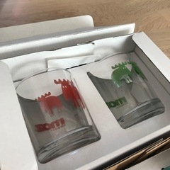 (未使用品)moz 食器　豆皿、マグカップ、ガラスのコップの画像