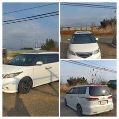 希少Wサンルーフ・エリシオン・2.4エアロHDDナビエディション・地デジ、ETC、車高調の画像