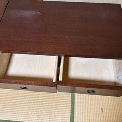 ローボード　テレビボードと収納棚の2点セットの画像