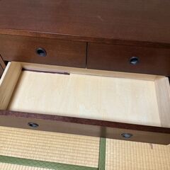 ローボード　テレビボードと収納棚の2点セットの画像