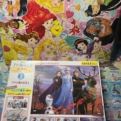 パズルセット。アナと雪の女王2(42ﾋﾟｰｽ、56ﾋﾟｰｽ、63...