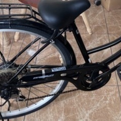 ママチャリ　6段変速　自転車の画像