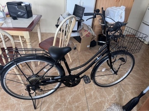 ママチャリ　6段変速　自転車