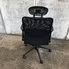 オフィスチェア　黒の画像