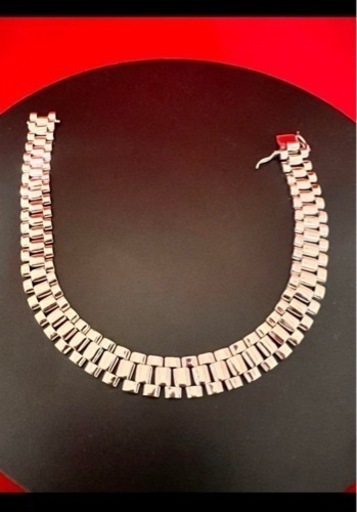 セール❣️Pt900 ブレスレット‼️ロレックスベルトタイプ