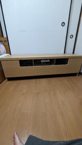 テレビ台　取りに来てくれる方無料　縦32.5cm横140cm幅44.5cm