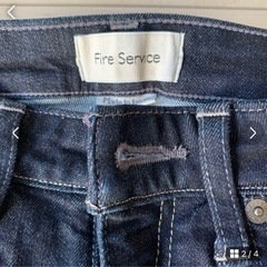 Fire Service デニムジーパンの画像