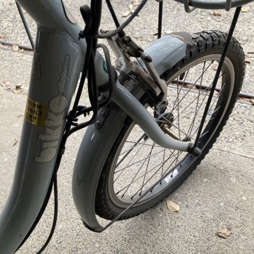 バッテリーほぼ新品‼️ブリヂストン　電動自転車ビッケ  リアチャイルドシート付き