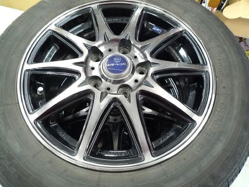 タイヤ ホイール 4本セット ENKEI エンケイ SMACK PCD 114.3 +53 6J TOYO J31 195/65R15 2013年 中古 苫小牧西店