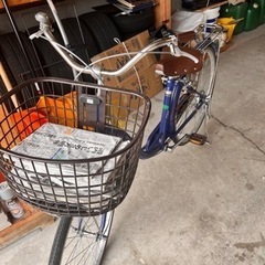 自転車　ママチャリ