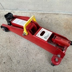 ※決まりました※ 【中古美品】大自工業 メルテック 2トン 油圧 フロアジャッキ 2t タイヤ交換の画像