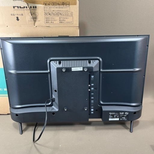 【美品】【送料無料】Hisense ハイセンス 32v型 ハイビジョン液晶テレビ 32E35G 2022年製 直下型バックライト 中古