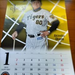 2023年度阪神タイガースカレンダーの画像