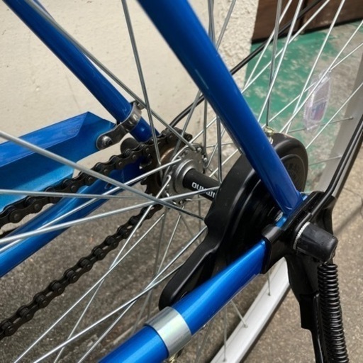 【売約済】【品川区リサイクルショップ】自転車　27インチ　街乗り　町乗り　ちょい乗り　サイクルスポット　cycle spot  カゴ付
