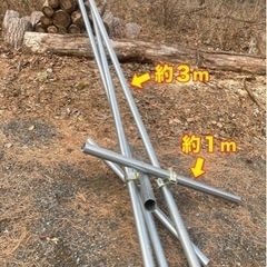 値下げしました！「HELIX 三脚ヘッド(HRT-100) 単管パイプ付き」※検:タコマンの画像