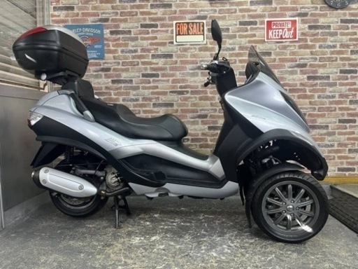 【超低走行！側車付登録で普通免許仕様に簡単可♪多数装備完備】  PIAGGIO ピアジオ MP3 250RL   美車絶好調   動画   検）ジレラ フォコ トライク