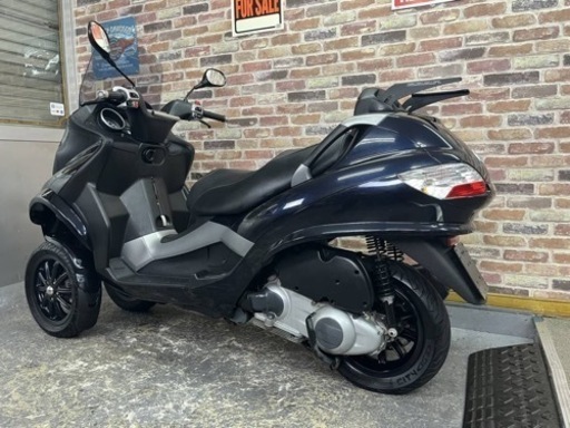 【希少樹脂部も同色ペイント納得の超美車♪二輪用ＥＴＣまで完備】  PIAGGIO ピアジオ MP3 250   美車絶好調   動画   検）ジレラ フォコ トライク