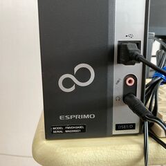 決まりました。　デスクトップパソコン　FUJITUーESPRIMOの画像