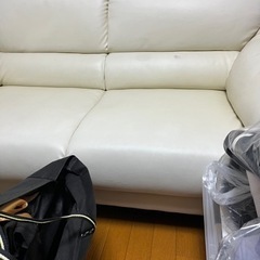 お取引中！２人掛けソファの画像
