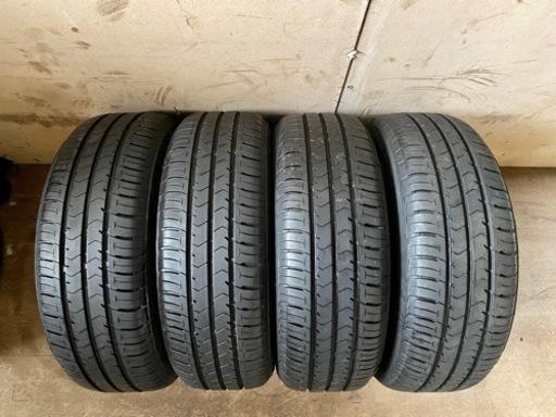 ブリヂストン ECOPIA NH100c 185/55R15 82V 中古タイヤ×4本セット