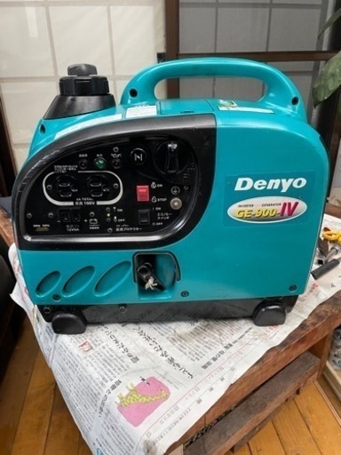 デンヨー　インバーター制御発電機GE-900