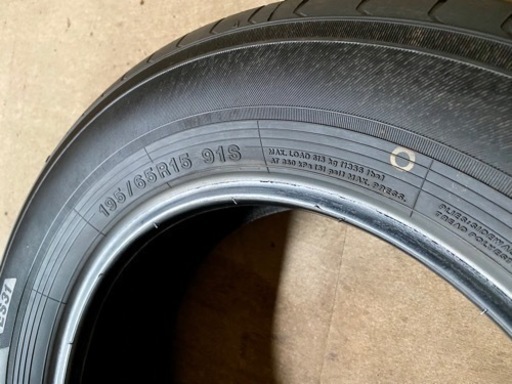 ヨコハマタイヤ ECOS BluEarth ES31 195/65R15 91S 中古タイヤ×4本セット