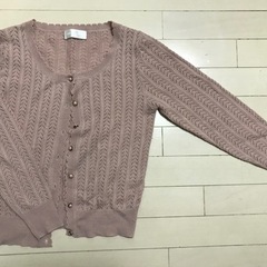 カーディガン(ピンク) サイズ：M