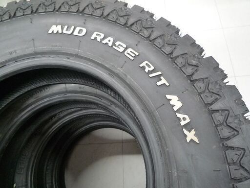 タイヤ 4本セット MAD RAGE R/T MAX GRIP MAX LT185/85R16 105/103Q 2021年製 中古 ジムニー 苫小牧西店