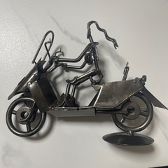 廃材アート　バイク