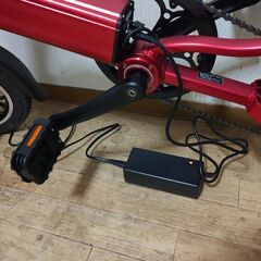 引取限定　モペット・フル電動自転車　ブレーキランプ断線　走行可能　無料で譲りますの画像