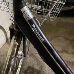 自転車　27インチ　パナソニック　中古　シティサイクル　内臓3段変速　オートライトの画像