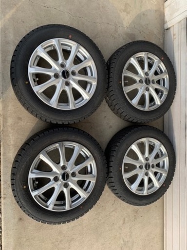 軽自動車　社外ホイール　スタッドレスタイヤ　155/65R14 GOOD YEAR