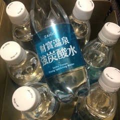 財寶温泉の強炭酸水8本