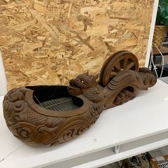 木製墨壺 龍 大工 ※2400010286896