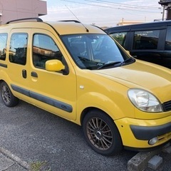［お話し中］ルノー　カングー　マニュアル　ベース車に！　