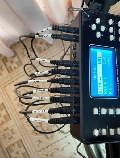 ZHRUNS 電子ドラムセット MIDI