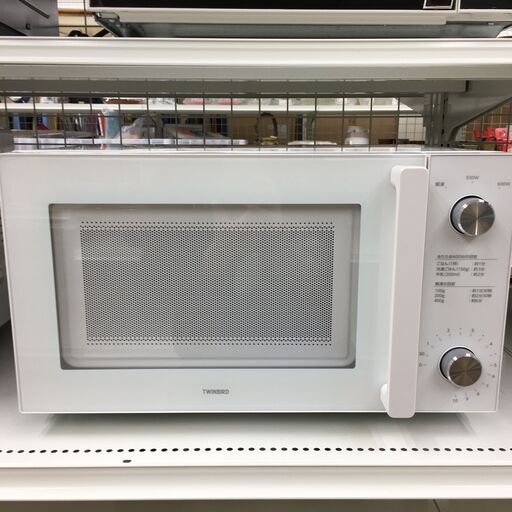 ★ジモティ割あり★ TWINBIRD 電子レンジ DR-LD20  2021年製 動作確認／クリーニング済み SJ4445
