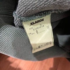 エクストララージ　XL カーキ　フーディー　パーカー　ヴィンテージカラーの画像