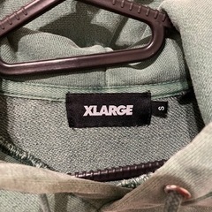 エクストララージ　XL カーキ　フーディー　パーカー　ヴィンテージカラーの画像