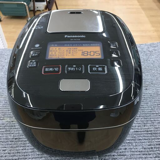 ★ジモティ割あり★ Panasonic 炊飯器 SR-PA109  2019年製 動作確認／クリーニング済み SJ4447