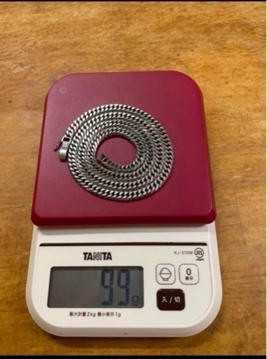 セール❣️Pt1000喜平ネックレス99g‼️純度100%