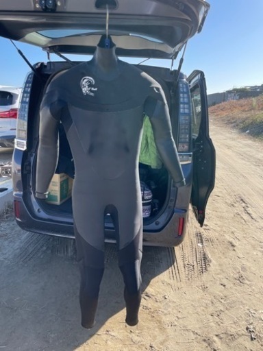 MLセミドライ オニール 5/3mm ロングチェストジップ ウェットスーツ 国産