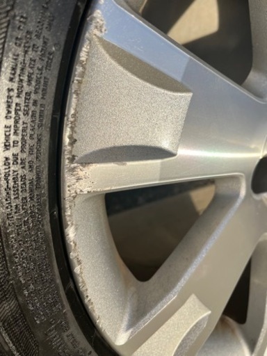 デリカD:5 純正ホイール　タイヤ　225/55R18