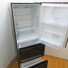 京都市内方面配達設置無料 Panasonic エコナビ搭載 3ドア 335L 冷蔵庫 LL01の画像