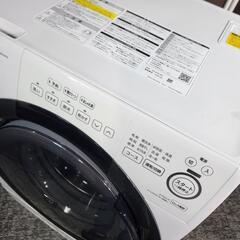 ?‍♂️h051216売約済み❌4812‼️配送設置は無料?‼️単身用マンションで夢のドラム洗濯機✨最新2022年製✨SHARP 7kg/3.5kg ドラム式洗濯機