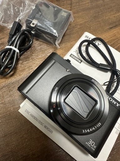 早い者勝ちSONY Cyber-Shot DSC-WX500 ブラック　ケース付き