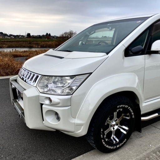 ディーゼル 4WD デリカD5 カスタム (78) 下妻のデリカの中古車｜ジモティー