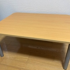 【300円】ニトリ　1〜2人用テーブル（脚取り外し可能）
